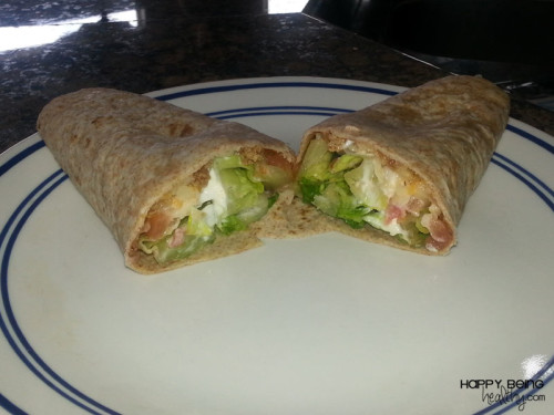 Taco on low carb tortilla