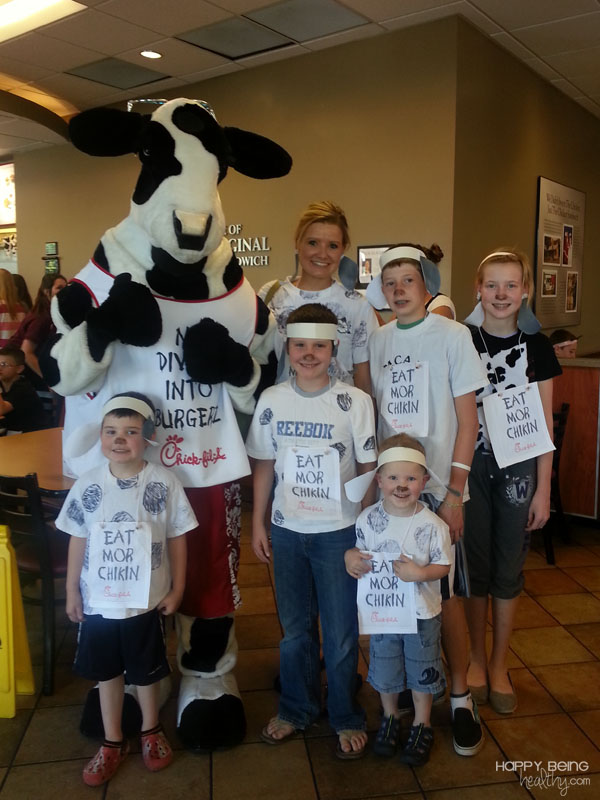 Dress Up as Cow Chick-fil A